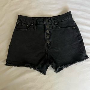 Madewell jean shorts